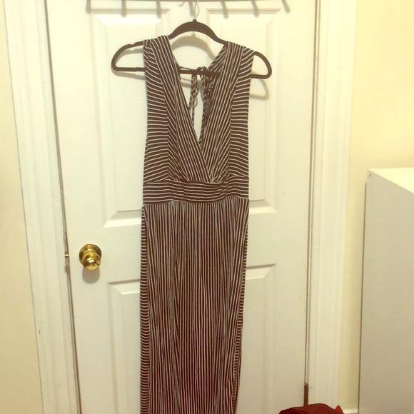 Forever 21 Dresses & Skirts - Forever 21+ 1x striped long black and white dress
